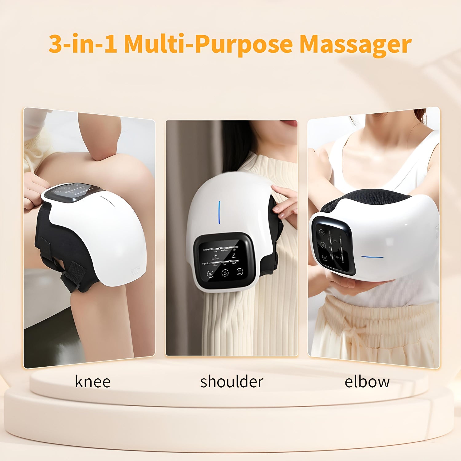 JointEase™ - Knee Relief Solution | Massager | Heat | Red Light Therapy