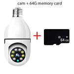 5G WiFi Camera Bulb E27 Indoor Security | Motion Sensor | 1080p HD | App Control | Night Vision | 2 - Way Audio trending Camera Bulb YOLO Yard