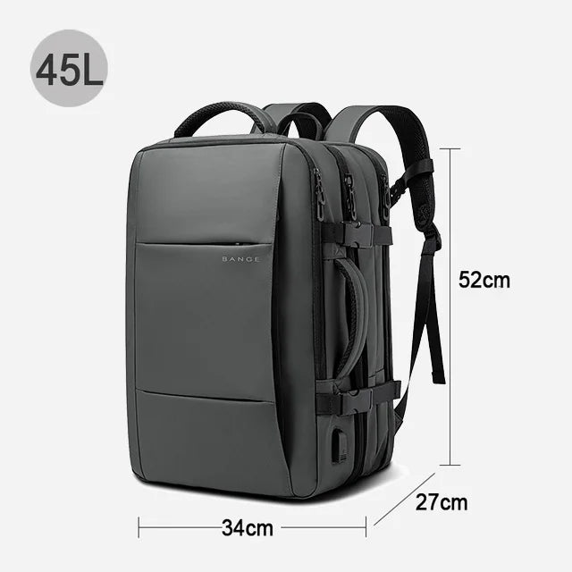 Premium Smart Travel Backpack | Anti-Theft | Waterproof | Expandable | USB Port - YOLO Yard backpack bestdeals computer bag