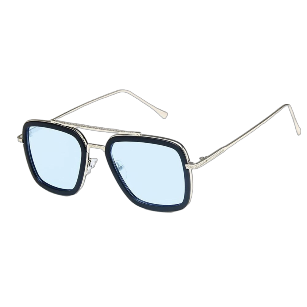 Square Fashion Tony Stark Sunglasses UV400 (Multiple Styles & Color)
