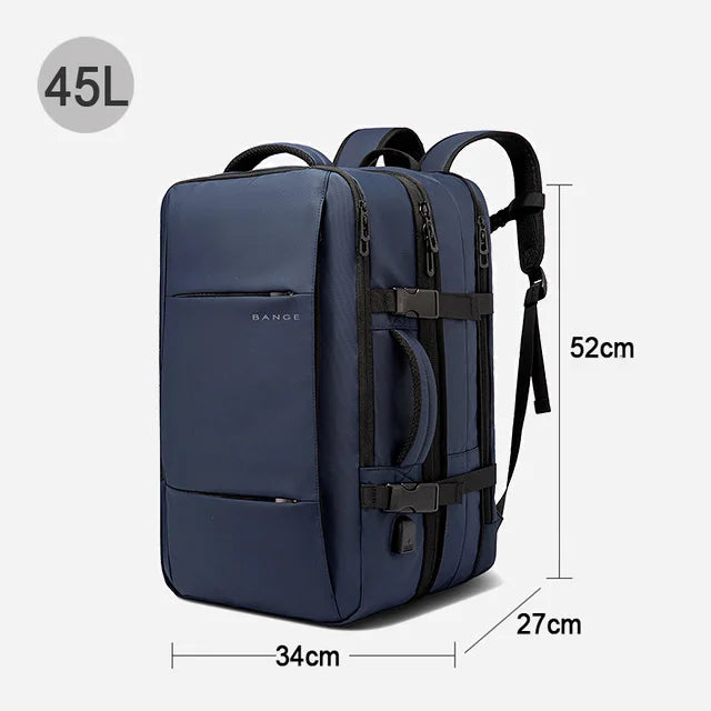 Premium Smart Travel Backpack | Anti-Theft | Waterproof | Expandable | USB Port - YOLO Yard backpack bestdeals computer bag