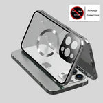 Shop Privacy Guard 360 MagSafe: Aluminum & Glass Anti - Spy iPhone Case | Magnetic Closure on sale