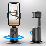 CaptureGenius 360° Smart Cam Holder | Face Auto-Tracking Gimbal | AI Smart Tripod | Creator Video Vlog Live Stabilizer