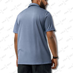 Space-Dyed Polo Shirt YOLO Golf-adidas X Signature Blue Edition featuring moisture-wicking fabric, stylish design, and premium quality for activewear.