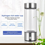 AquaPure Hydrogen Water Ionizer 420ML Bottle | Mineral Infuser | Rapid Electrolysis | Vastly Improve Water Quality YOLO Yard