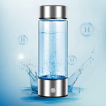 AquaPure Hydrogen Water Ionizer 420ML Bottle | Mineral Infuser | Rapid Electrolysis | Vastly Improve Water Quality YOLO Yard