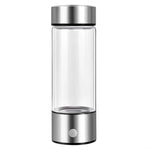 AquaPure Hydrogen Water Ionizer 420ML Bottle | Mineral Infuser | Rapid Electrolysis | Vastly Improve Water Quality YOLO Yard