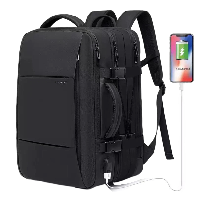 Premium Smart Travel Backpack | Anti-Theft | Waterproof | Expandable | USB Port
