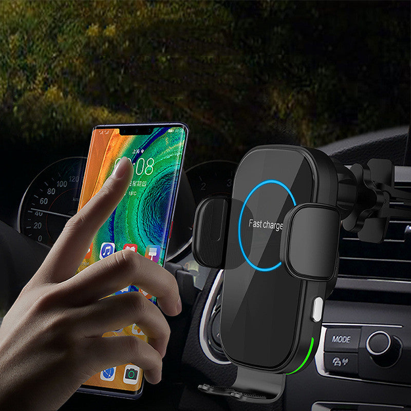 SmartGrip AutoCharge: Intelligent Wireless Car Mount | Phone Holder | Fast Wireless Charger Bracket | Secure Mounting