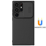 Magnetic Case Samsung Galaxy S24 Ultra Plus Camera Guard Magsafe Impact Resistant Corners NILLKIN trending Phone Cases