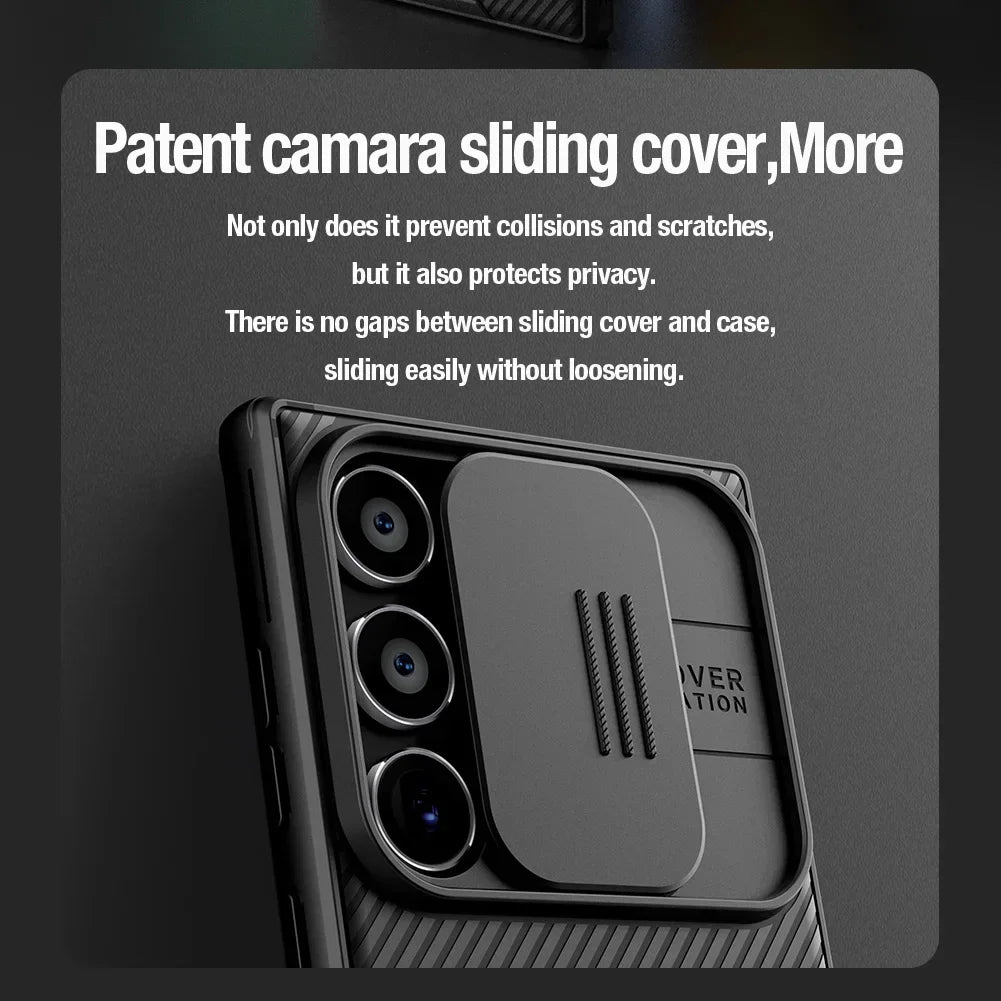 Magnetic Case Samsung Galaxy S24 Ultra Plus Camera Guard Magsafe Impact Resistant Corners NILLKIN trending Phone Cases