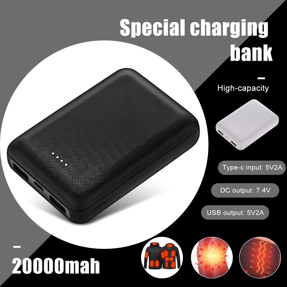 ChargeWise Portable High-Capacity Power Bank | Compact & Lightweight | 20000 mAh | 10000 mAh | 8000 mAh YOLO Yard Power Bank