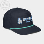 Shop "Deadeye" Golf Rope Cap (White Teal Embroidery) on sale