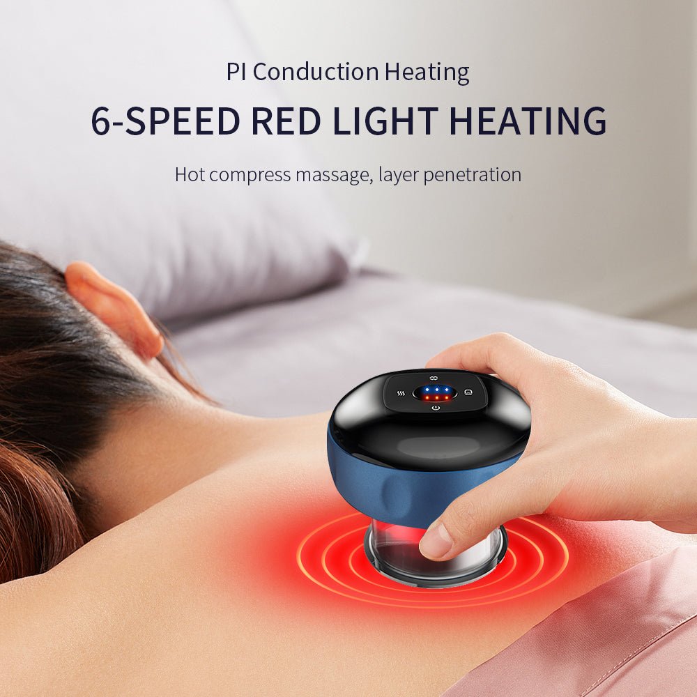 Electric Vacuum Body Cupping Massage Therapy | LCD Display | Anti - Cellulite | Massager | Guasha Scraping trending Massager