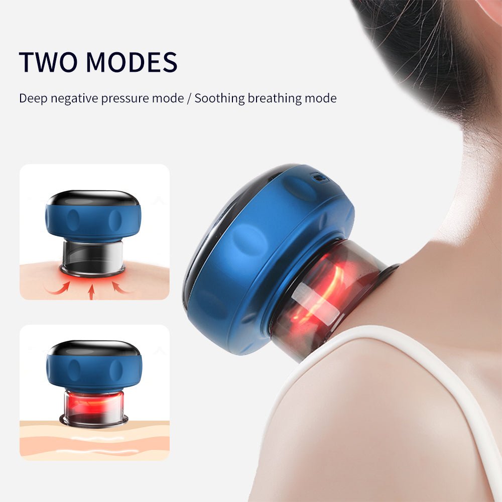 Electric Vacuum Body Cupping Massage Therapy | LCD Display | Anti - Cellulite | Massager | Guasha Scraping trending Massager