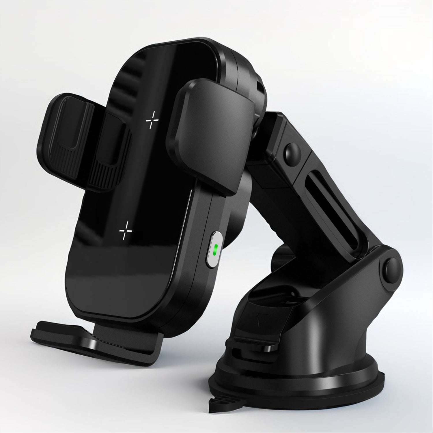DuoCharge Fast Charging Car Phone Mount | Double Charging Coil | 2-in-1 Strong Suction + Air Vent Phone Holder