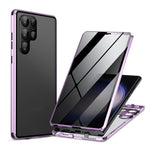 Galaxy Guard Magnetic Privacy Armor (S24 - S22) | Aluminum Alloy Frame | Magnetic Closure | 360 Protection trending Privacy Phone Case YOLO Yard