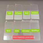 HD Tempered Glass Screen Protector Samsung Galaxy S24 Ultra Plus Fingerprint Unlock trending Phone Accessories YOLO Yard