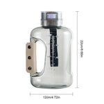 1.5L Sports Bottle Hydrogen Water Ionizer High-Capacity 1500ml (50oz) Carrying Strap Leather Handle trending YOLO Yard