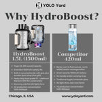 Shop best HydroBoost 1.5L Hydrogen & Mineral Infuser Water Bottle at YOLO Yard