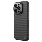 Aramid Fiber iPhone Case Lens Bracket-Stand Magnetic Charging Carbon Fiber Pattern trending Phone Case YOLO Yard MagSafe