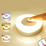 Mini LED Touch Sensor Night Light | USB Rechargeable | Magnetic Base Wall Light | Dimmable - YOLO Yard LED Light Home Decor