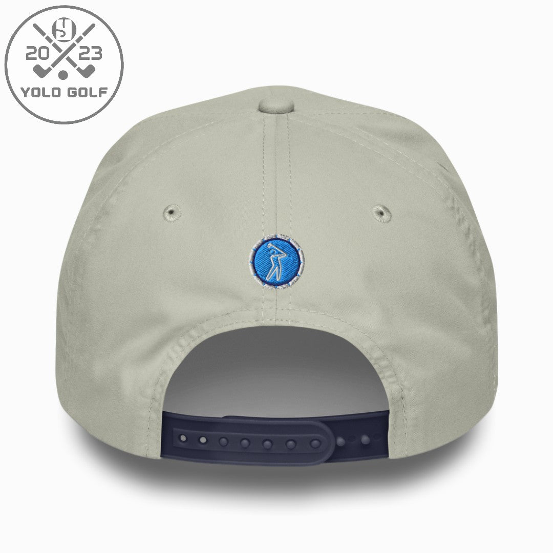 Shop "Out of Office" Golf Rope Cap (White Teal Embroidery) on sale