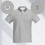 Shop "Pebble Gray" Swingman EcoTee Polo Shirt on sale