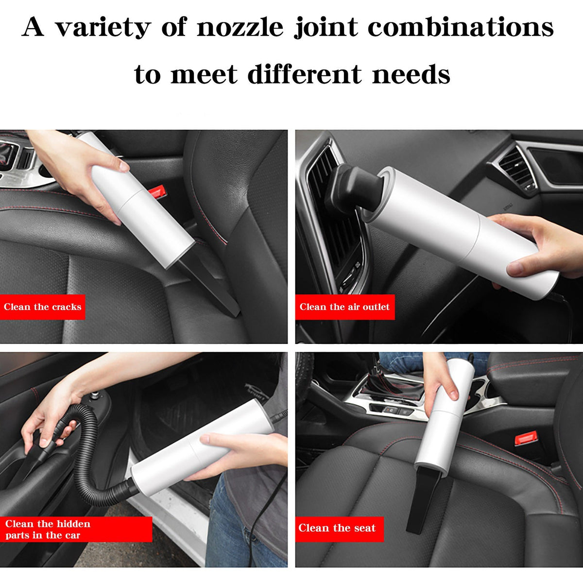 Portable Handheld Vacuum Cleaner | Cordless | 120W Car Charger | Easy Storage - YOLO Yard Portable Vacuum Cleaner trending