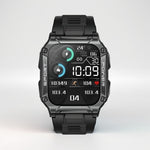 PowerSport 1.95in (50mm) Smart Watch | Large Screen | Health Monitoring | BT 5.1 Calls + Audio | Compass | Activity Mode | Waterproof IP68