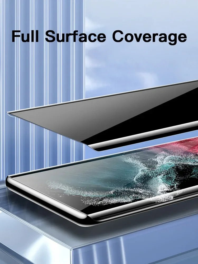 Privacy Ceramic Film Installation Tool Samsung Galaxy S24 S23 S22 S21 S20 Ultra Plus Anti-Peep Screen Protector trending YOLO