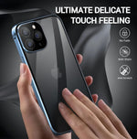 Privacy Guard Magnetic iPhone (15-13) Case | Aluminum Alloy Frame | Tempered Glass | Magnetic Closure | 360 Protection YOLO