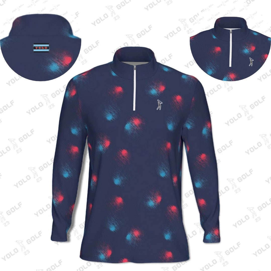 The Pulse Q-Zip Sports Collar Long Sleeve