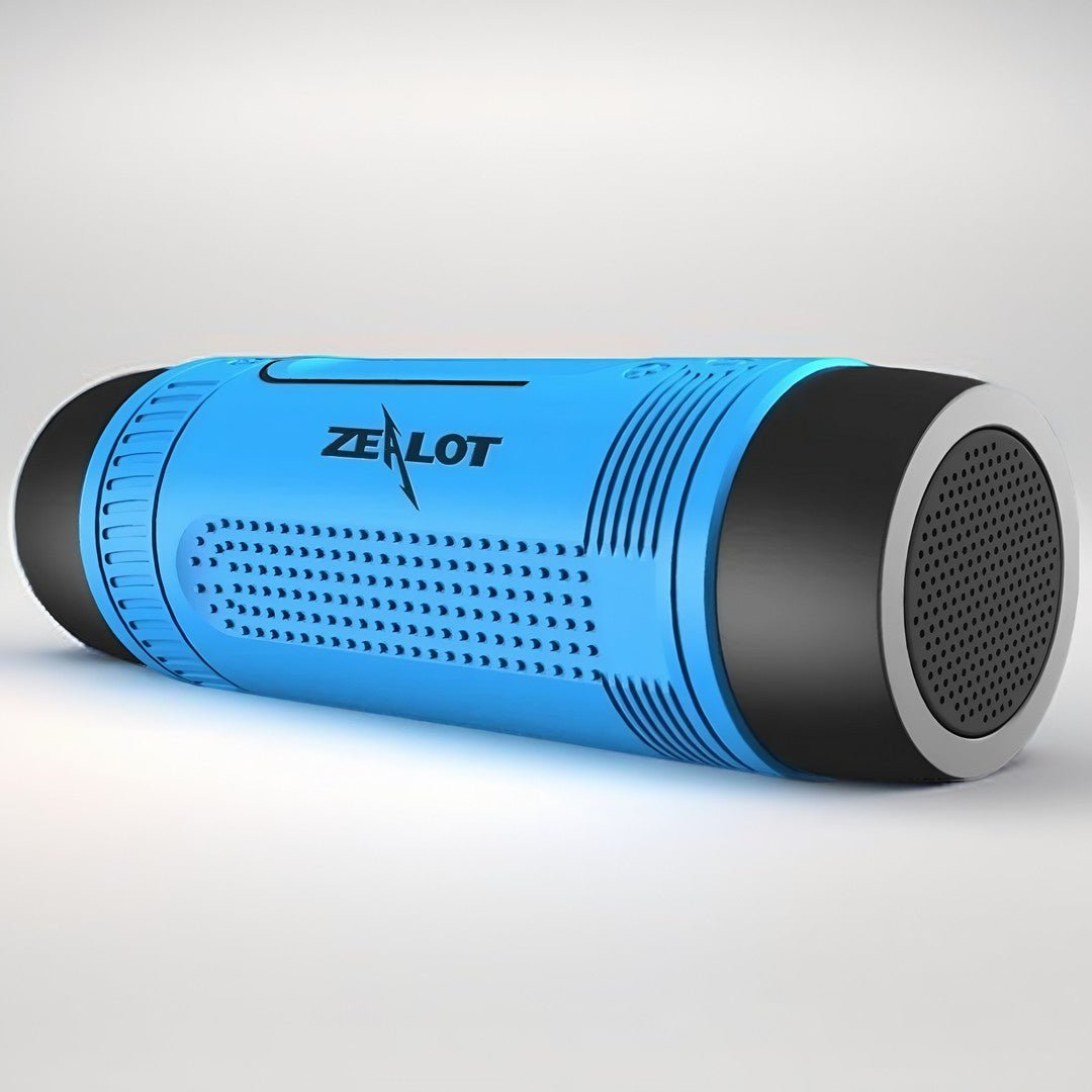 Portable Bluetooth Wireless Speaker LED Flashlight USB Powerbank Stereo Surround Subwoofer Waterproof trending Audio YOLO
