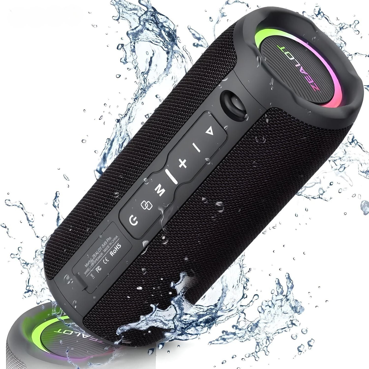 Portable Bluetooth Speaker Powerful Sound Box Bass Boost IPX6 Waterproof Dual Pairing 2x20W trending Audio YOLO Yard