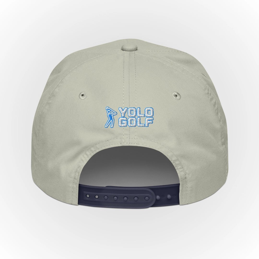 Shop "Sandbagger" Golf Rope Cap (White Teal Embroidery) on sale