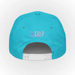 Shop "Sandbagger" Golf Rope Cap (White Teal Embroidery) on sale