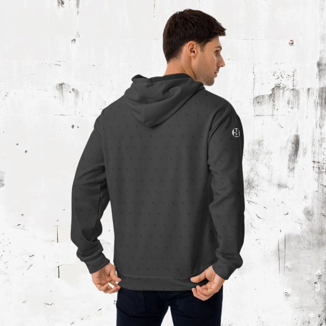 Shop "Swing23" Charcoal Pullover Fleece Hoodie on sale