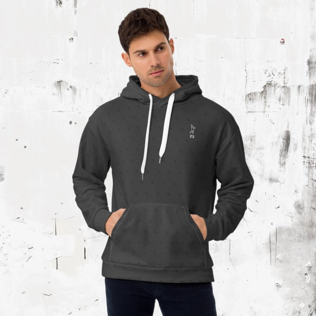 Shop "Swing23" Charcoal Pullover Fleece Hoodie on sale