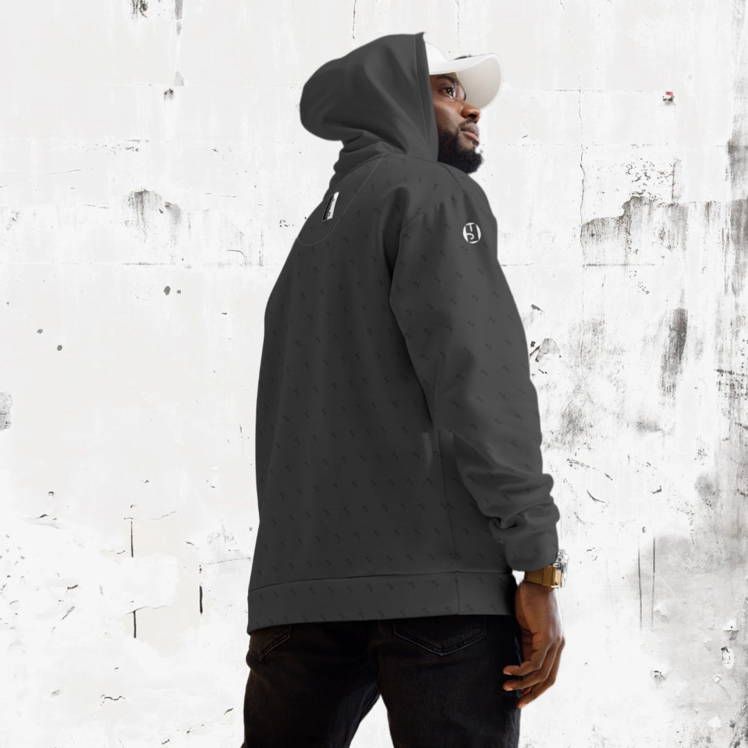 Shop "Swing23" Charcoal Pullover Fleece Hoodie on sale