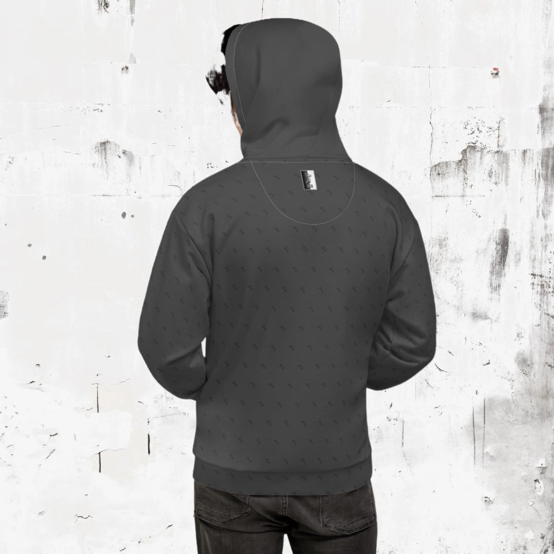 Shop "Swing23" Charcoal Pullover Fleece Hoodie on sale