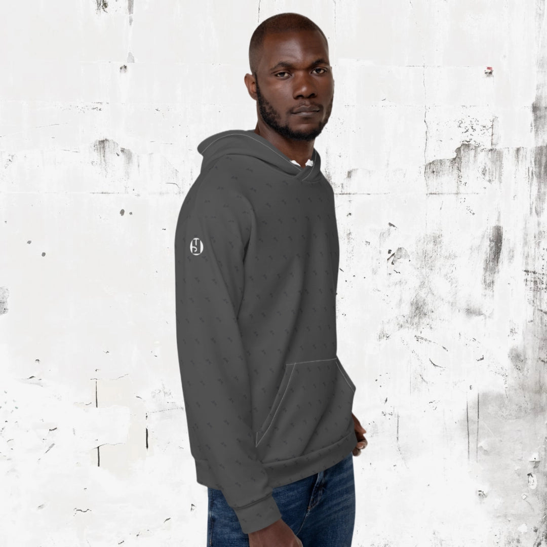 Shop "Swing23" Charcoal Pullover Fleece Hoodie on sale