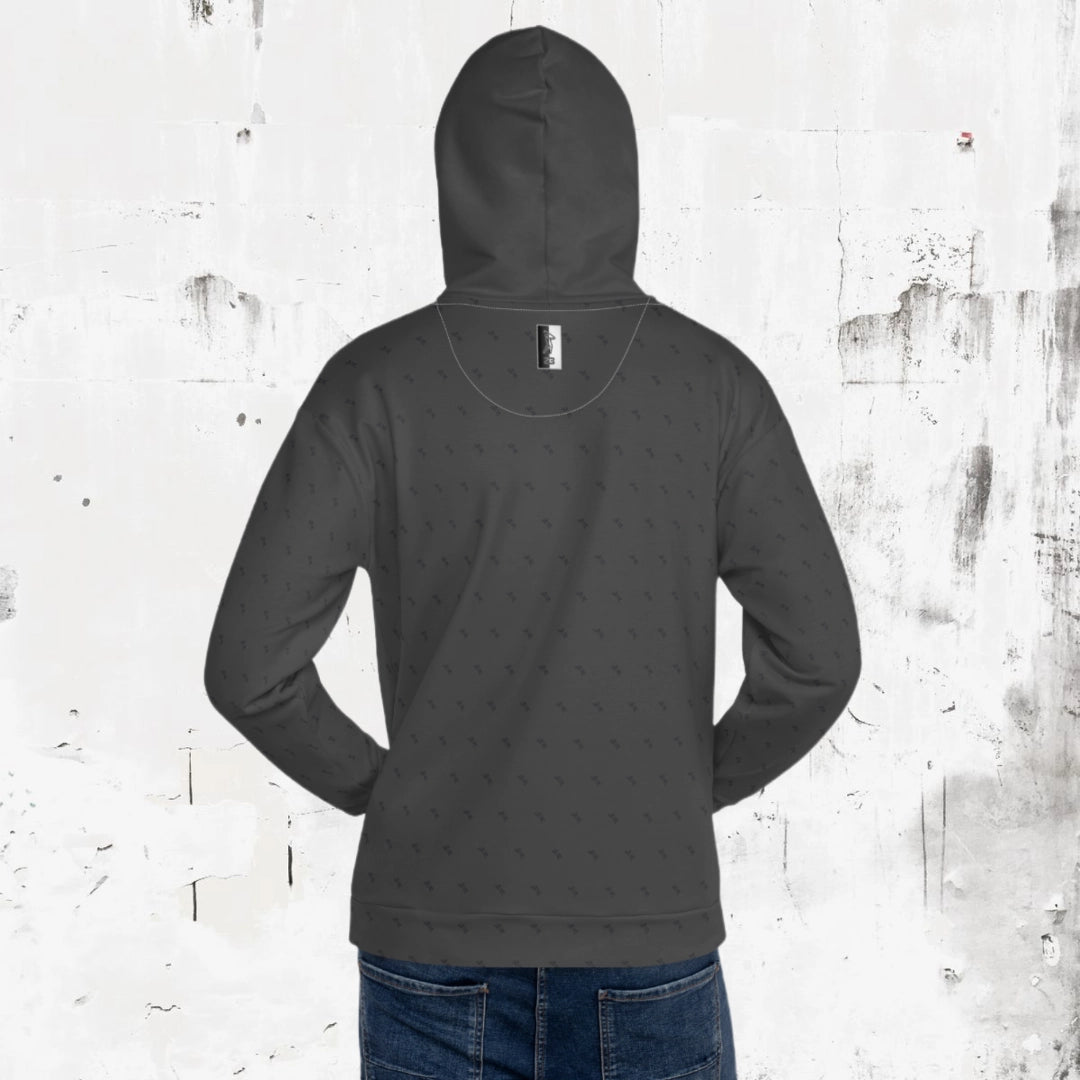 Shop "Swing23" Charcoal Pullover Fleece Hoodie on sale