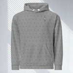 Shop "Swing23" Gray Pullover Fleece Hoodie on sale