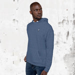 Shop "Swing23" Blue Pullover Fleece Hoodie on sale