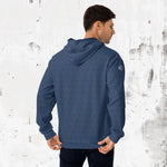 Shop "Swing23" Blue Pullover Fleece Hoodie on sale