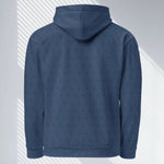 Shop "Swing23" Blue Pullover Fleece Hoodie on sale