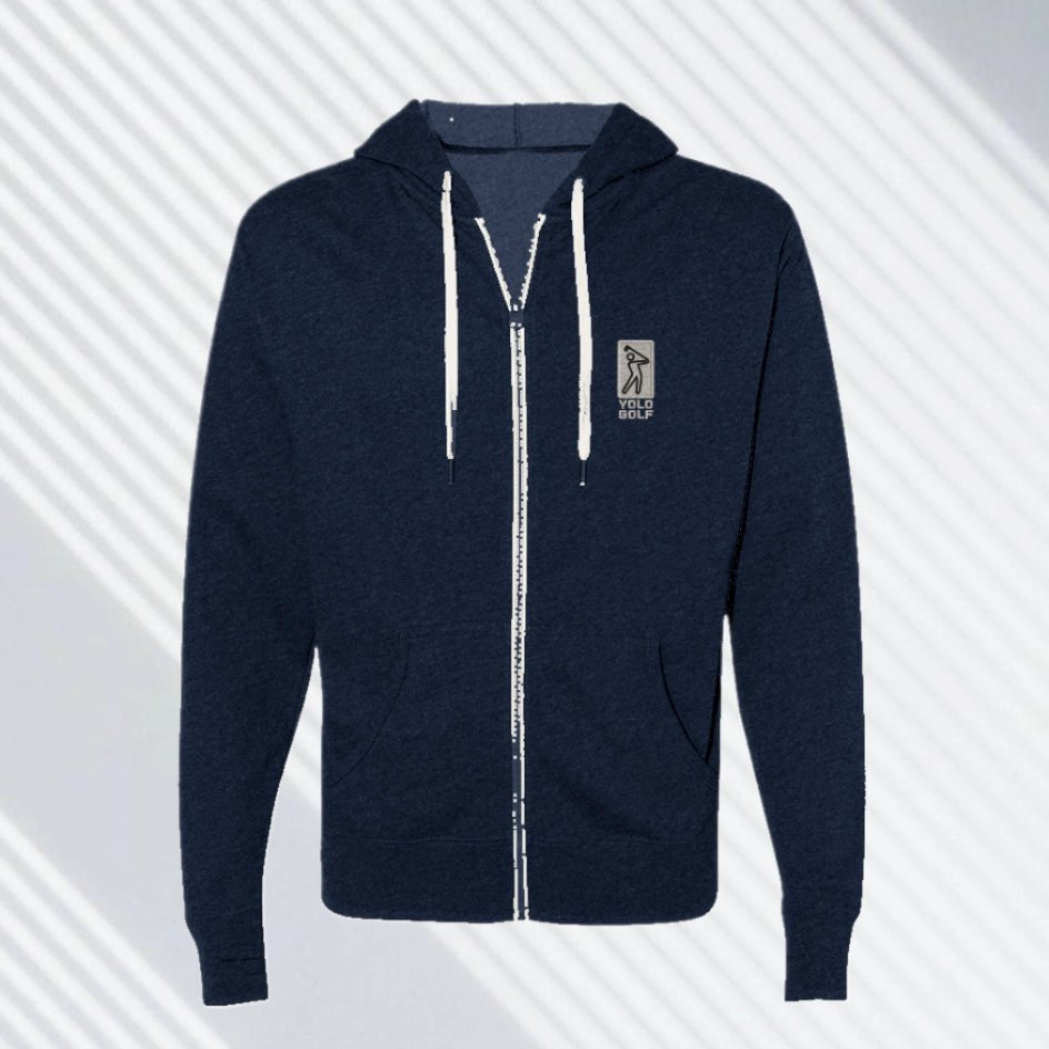 Shop Swingman Heathered French Terry Full - Zip Hoodie on sale