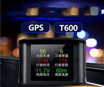 Universal Car Head Up Display Digital GPS Speedometer HD LCD Screen - YOLO Yard Car Accessories car accessories gift trending