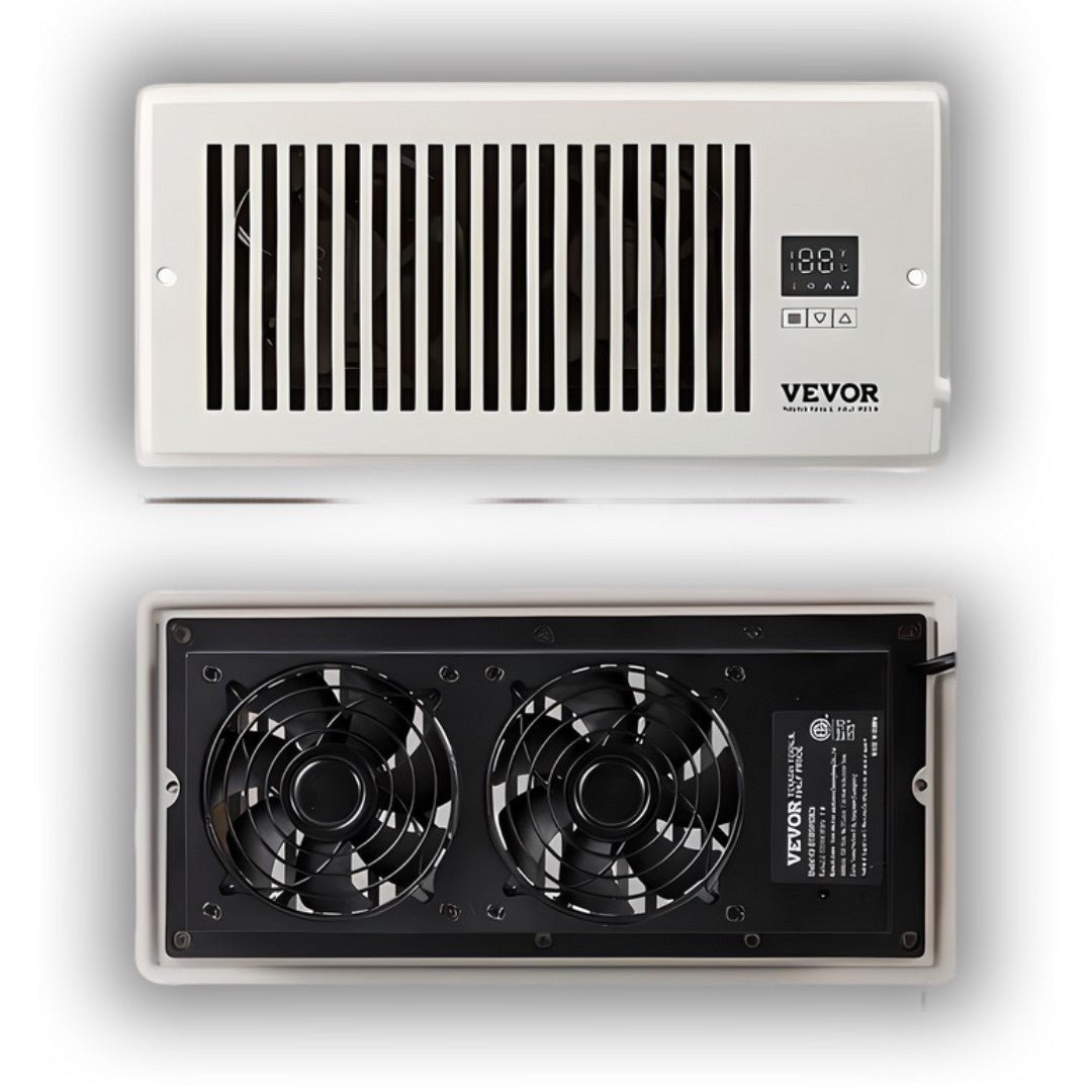 VeFlow Air Booster Fan | Smart Register Vent | Airflow Auto - adjust | Remote trending Register Vent Booster YOLO Yard